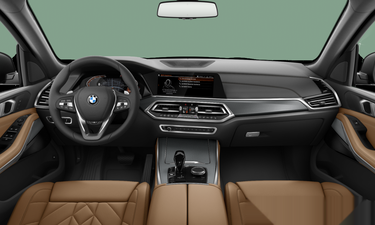 Interior of BMW X5 xDrive40i (G05), VIN 5UXCR6C06P9S00239