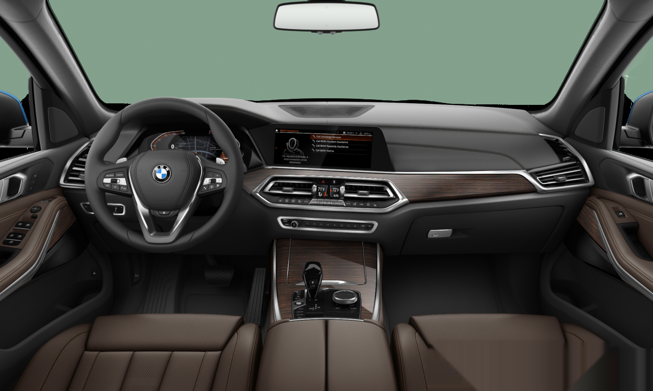 Interior of BMW X5 xDrive40i (G05), VIN 5UXCR6C07L9B27959