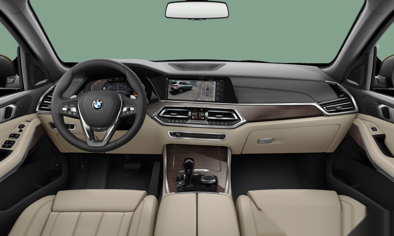 Interior of BMW X5 xDrive40i (G05), VIN 5UXCR6C07M9F53152