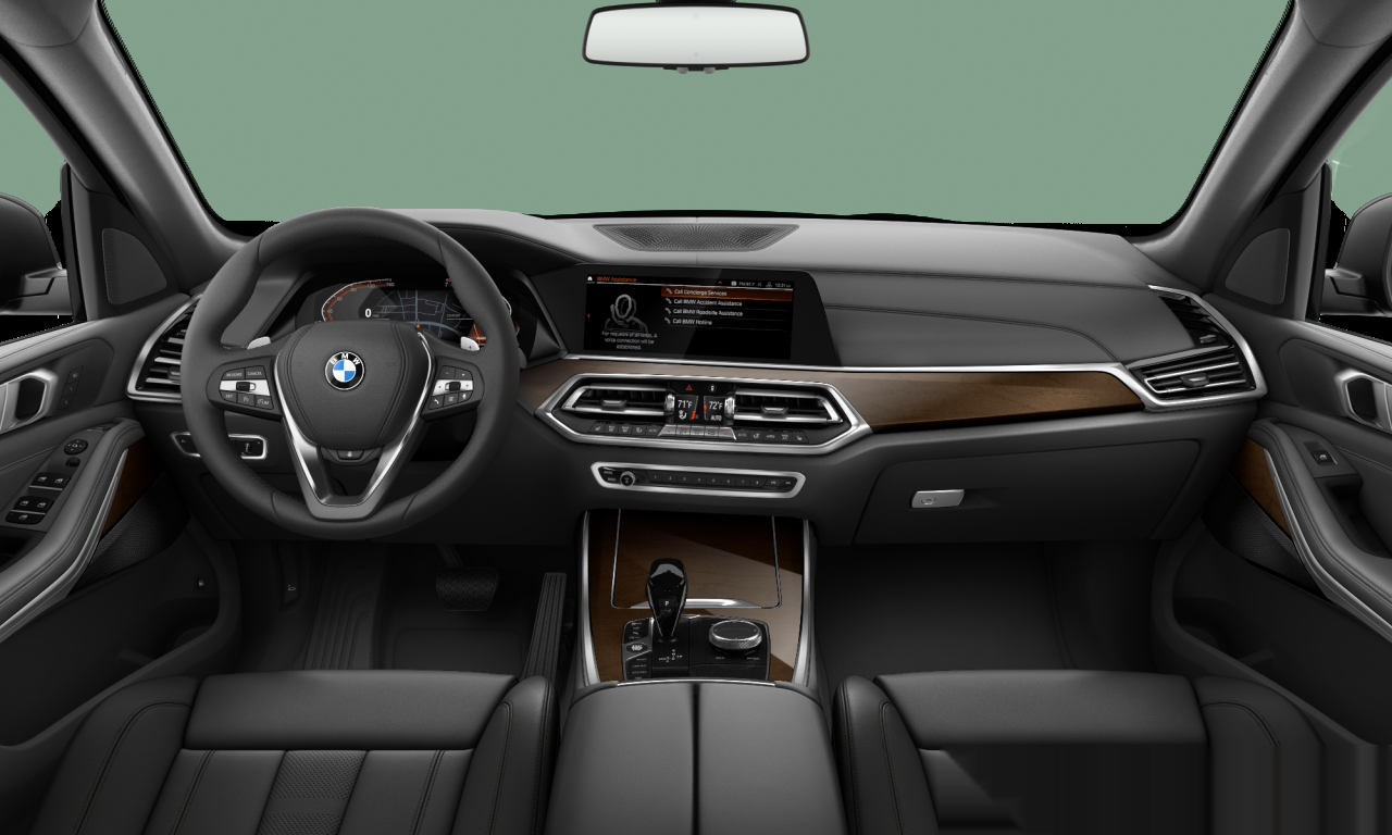 Interior of BMW X5 xDrive40i (G05), VIN 5UXCR6C07N9M01905