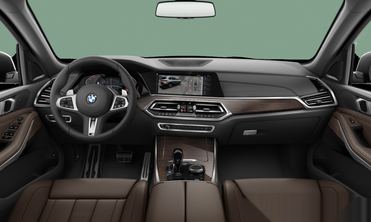 Interior of BMW X5 xDrive40i (G05), VIN 5UXCR6C08L9B93842
