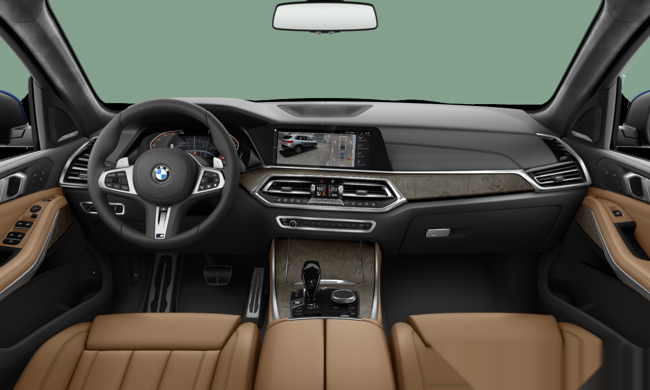 Interior of BMW X5 xDrive40i (G05), VIN 5UXCR6C08M9E38818