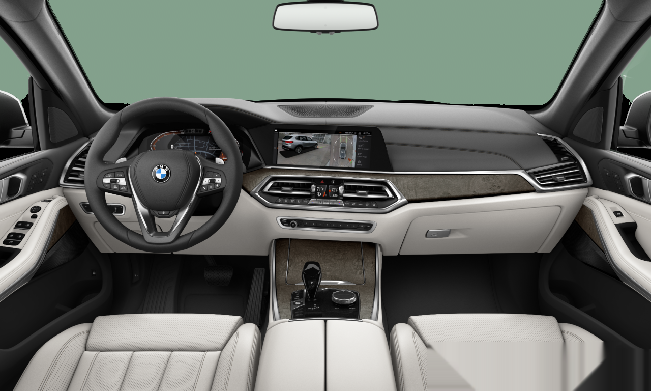 Interior of BMW X5 xDrive40i (G05), VIN 5UXCR6C08M9H27004