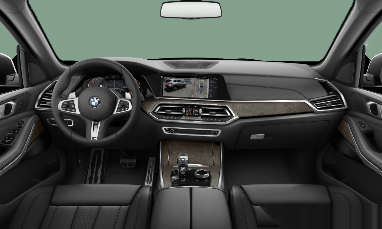 Interior of 2021 BMW X5 xDrive40i (G05), VIN 5UXCR6C08N9J12533