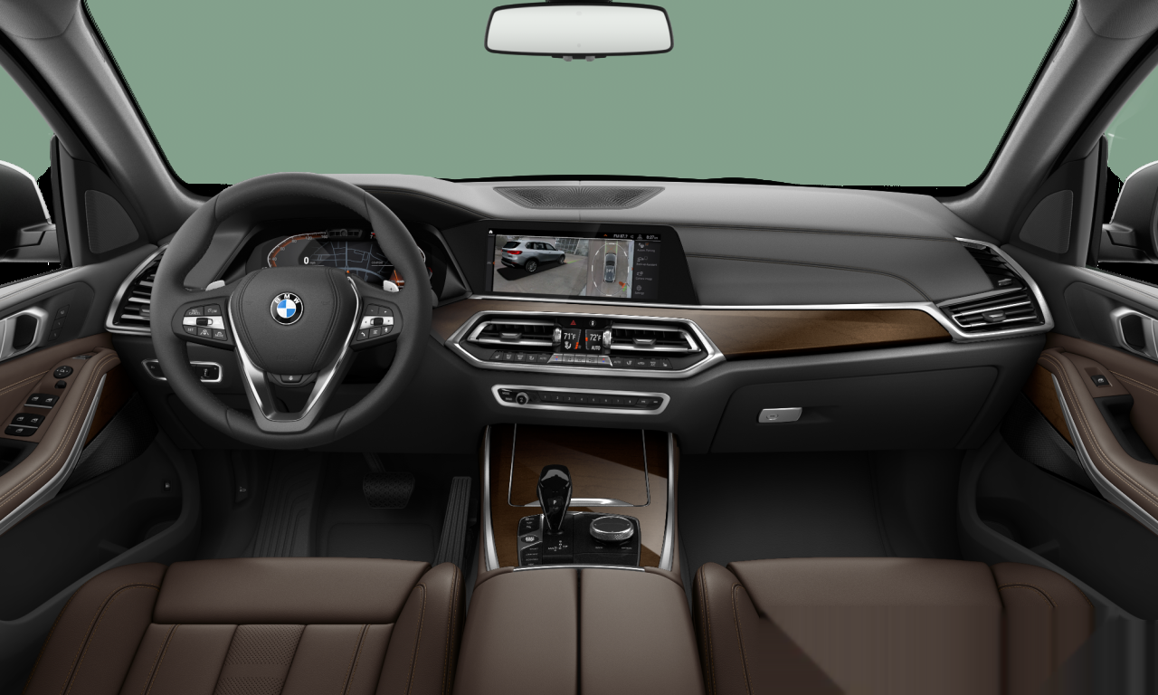 Interior of BMW X5 xDrive40i (G05), VIN 5UXCR6C08N9M19376