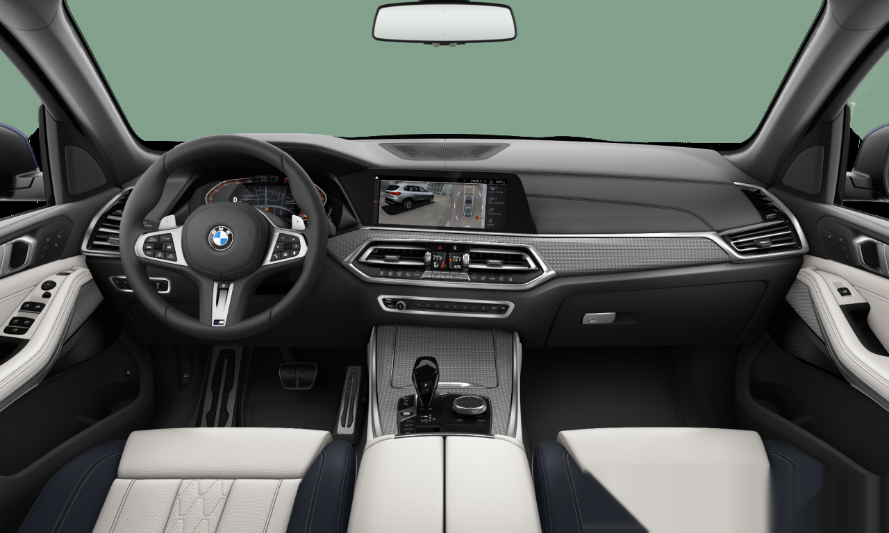 Interior of BMW X5 xDrive40i (G05), VIN 5UXCR6C08N9N12902