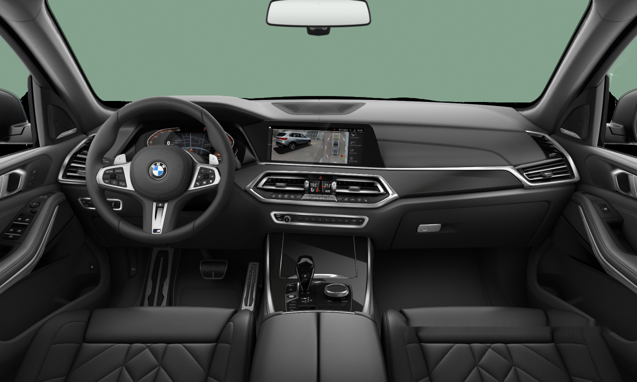 Interior of BMW X5 xDrive40i (G05), VIN 5UXCR6C08P9P35427