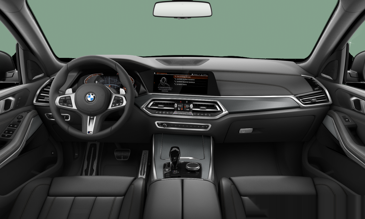 Interior of BMW X5 xDrive40i (G05), VIN 5UXCR6C09L9B78217