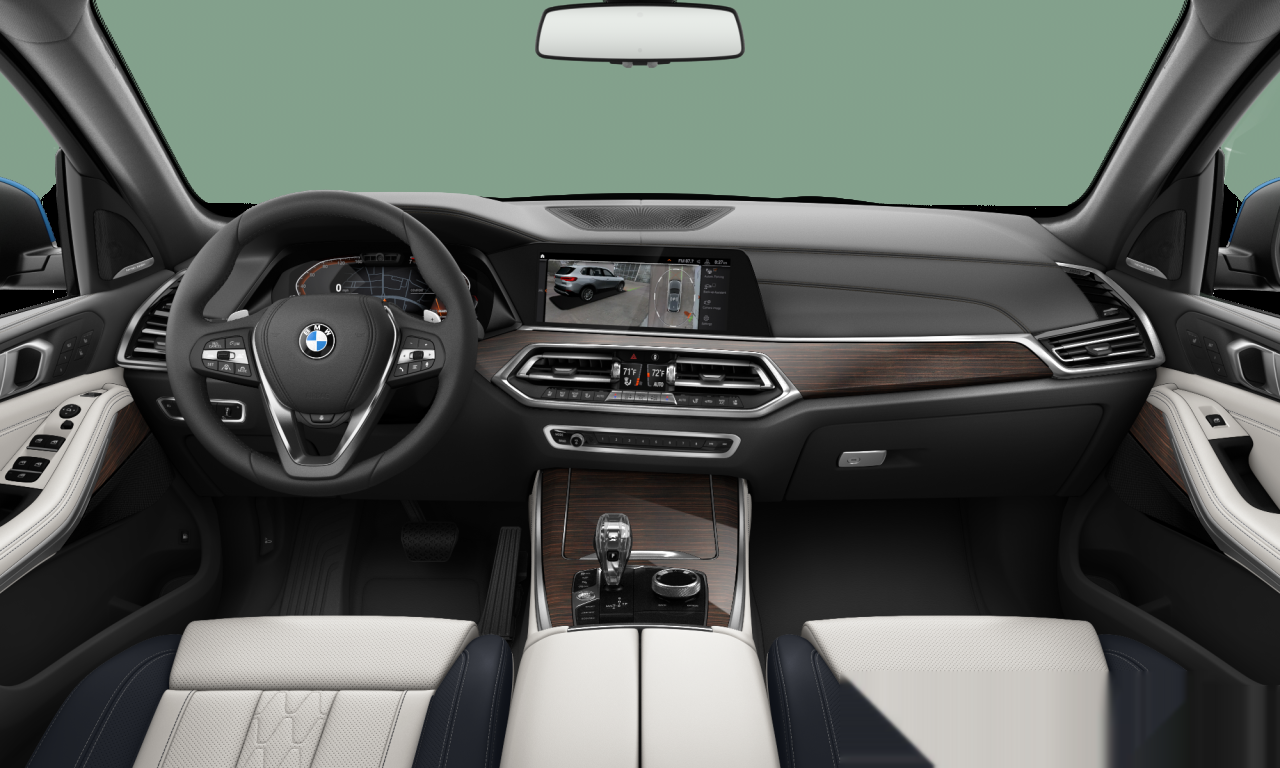 Interior of BMW X5 xDrive40i (G05), VIN 5UXCR6C09M9G52720