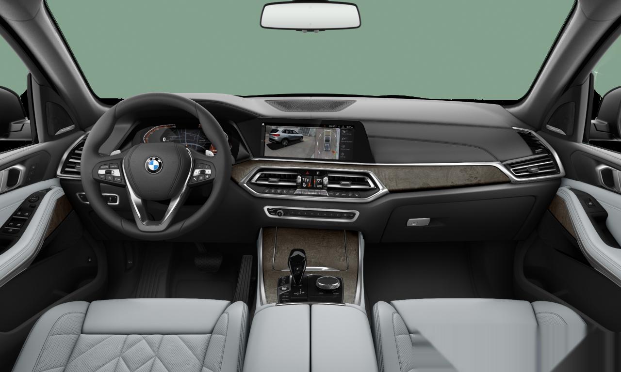 Interior of BMW X5 xDrive40i (G05), VIN 5UXCR6C09P9N58144