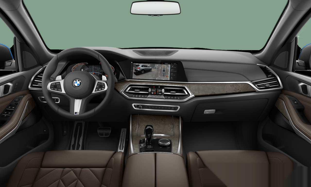 Interior of BMW X5 xDrive40i (G05), VIN 5UXCR6C09P9N91225