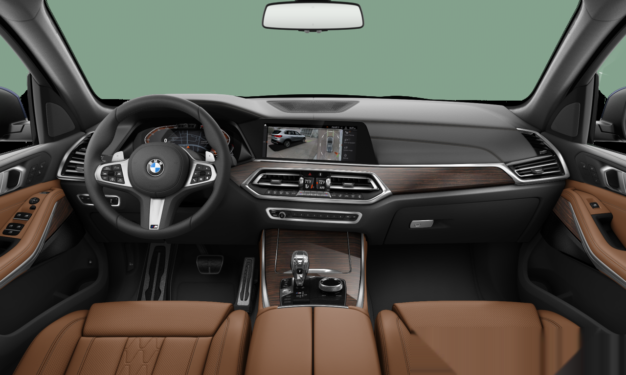 Interior of BMW X5 xDrive40i (G05), VIN 5UXCR6C0XM9H27781