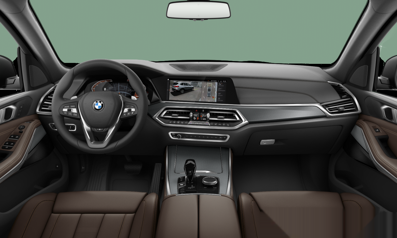 Interior of BMW X5 xDrive40i (G05), VIN 5UXCR6C0XN9L94271