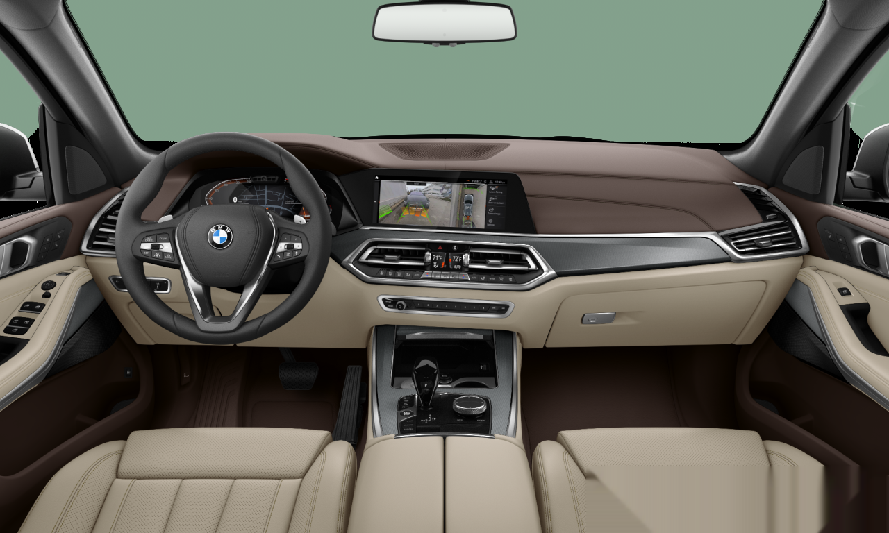 Interior of BMW X5 xDrive40i (G05), VIN 5UXCR6C50KLK85084