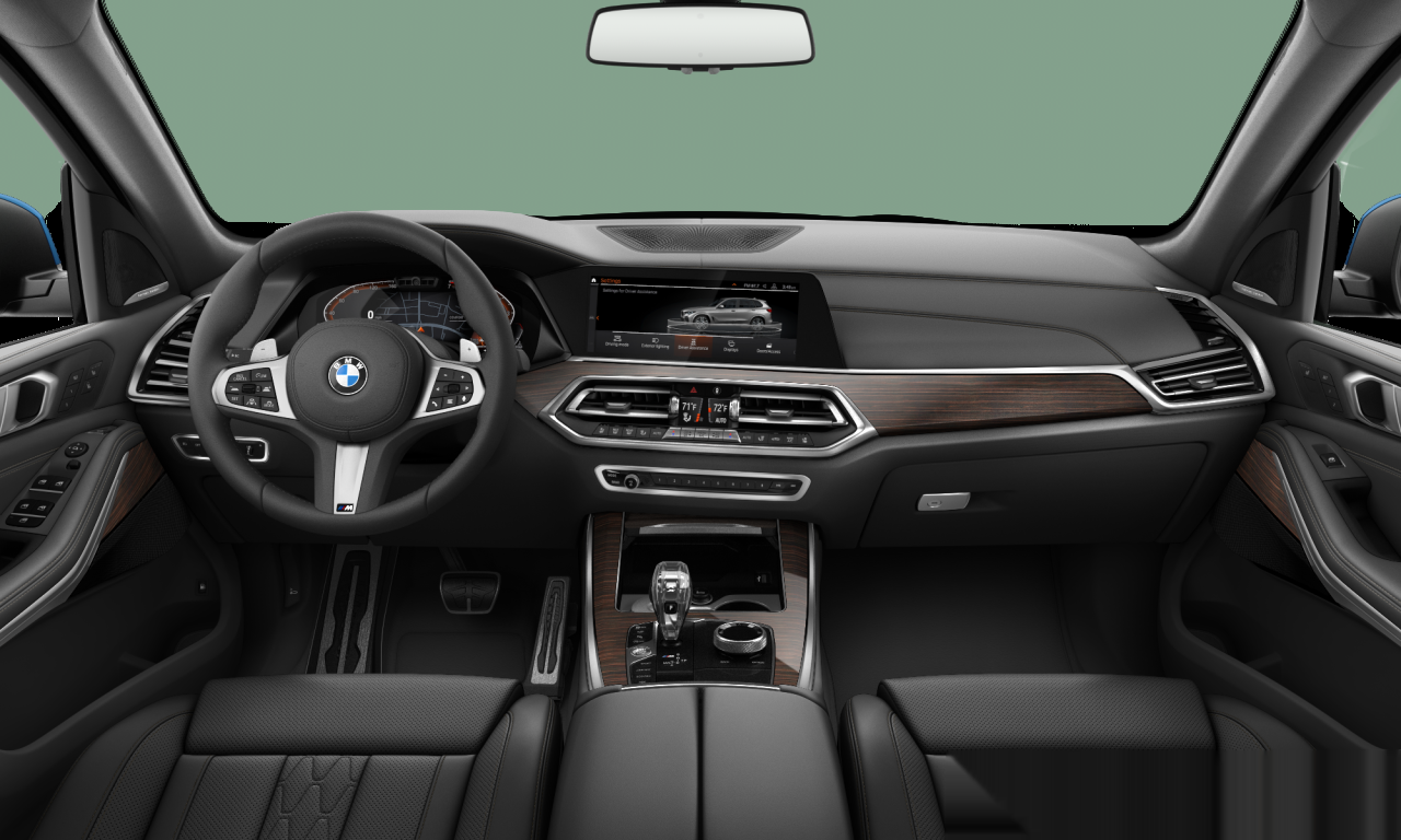 Interior of BMW X5 xDrive40i (G05), VIN 5UXCR6C50KLL03244