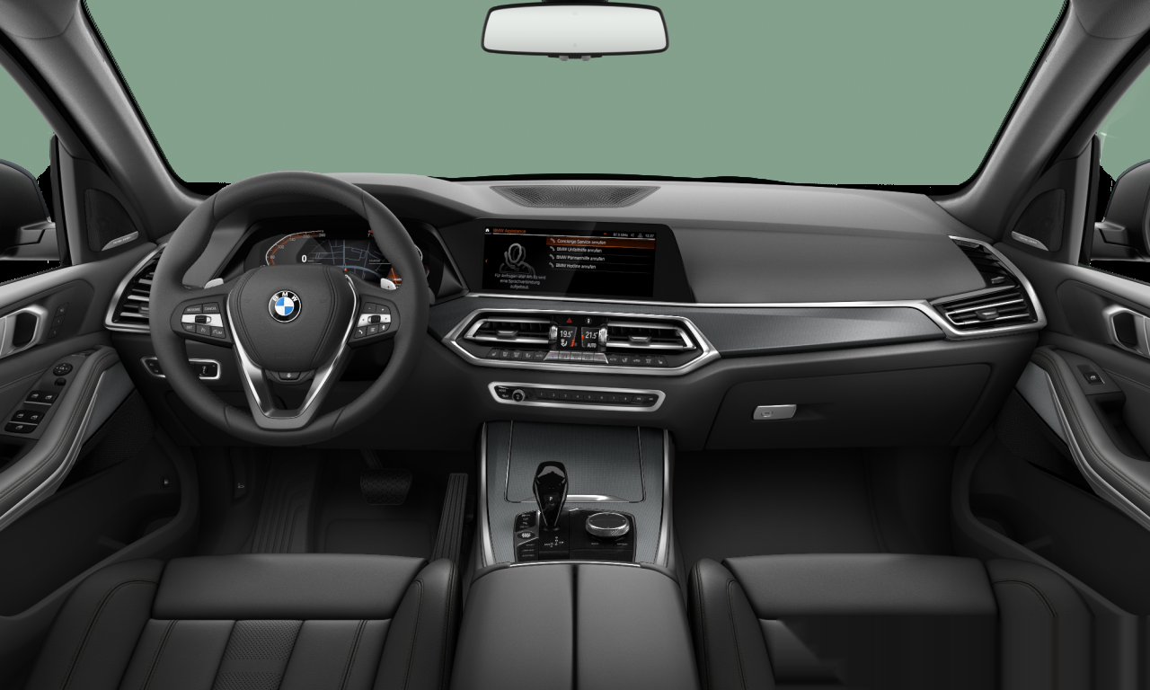Interior of BMW X5 xDrive40i (G05), VIN 5UXCR6C50KLL06757