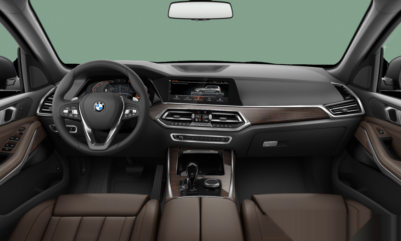 Interior of BMW X5 xDrive40i (G05), VIN 5UXCR6C50KLL08010