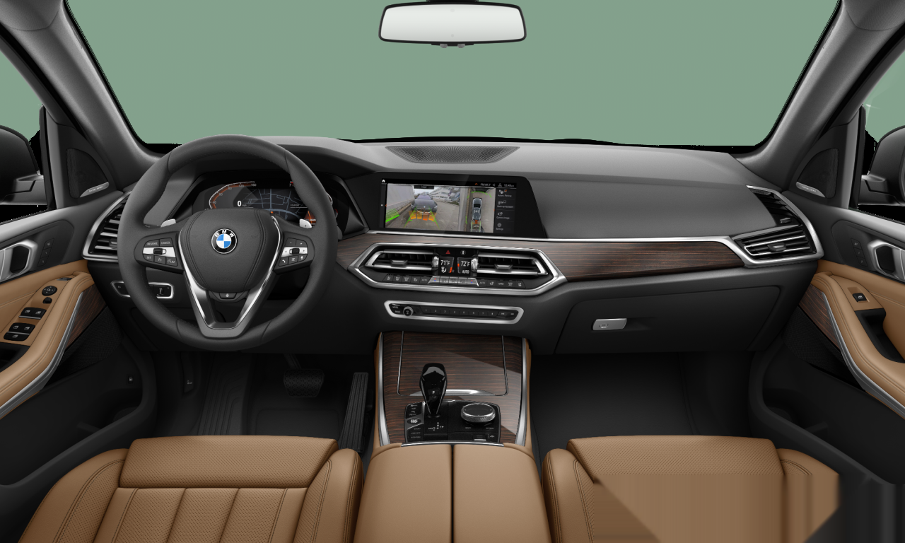 Interior of BMW X5 xDrive40i (G05), VIN 5UXCR6C50KLL27821