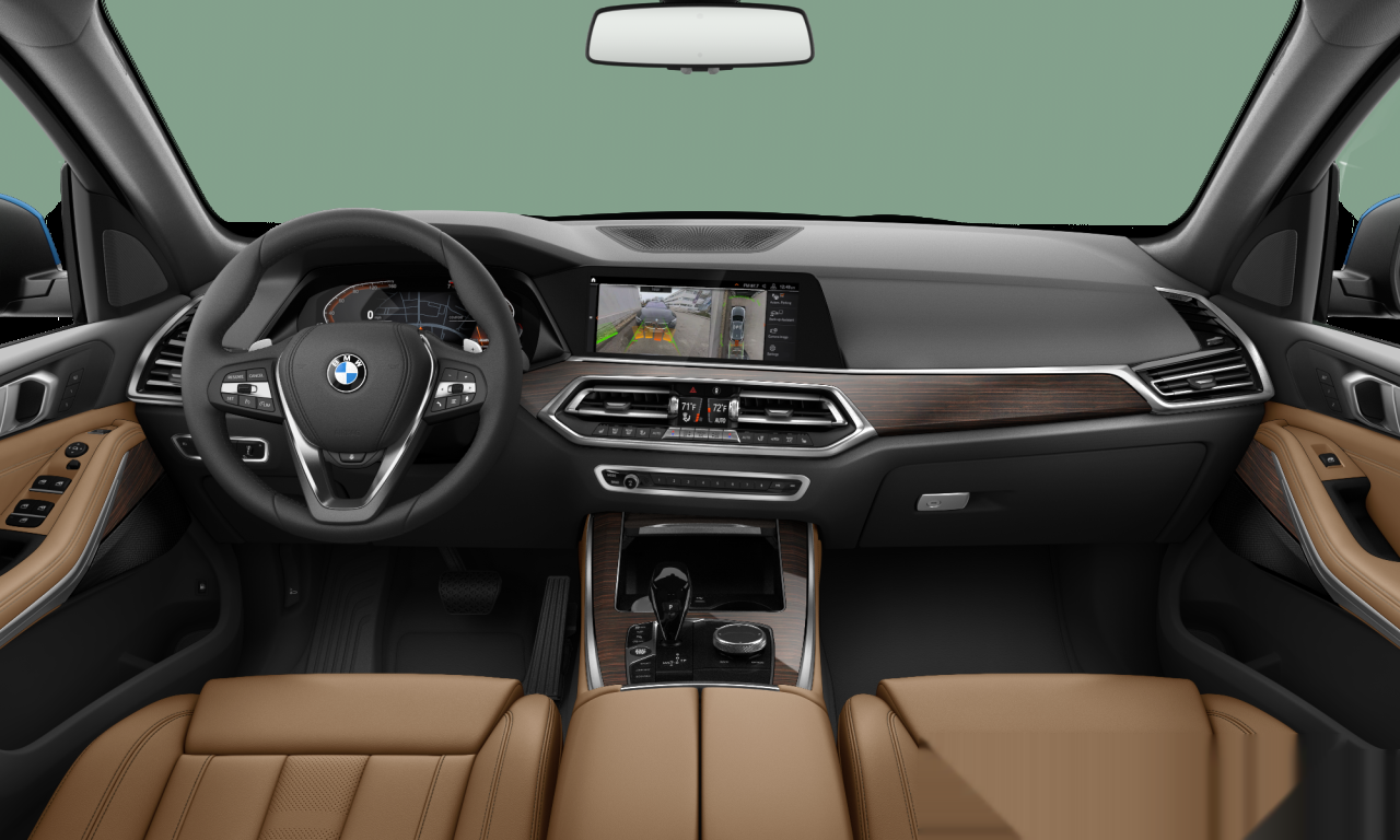 Interior of BMW X5 xDrive40i (G05), VIN 5UXCR6C50KLL63749