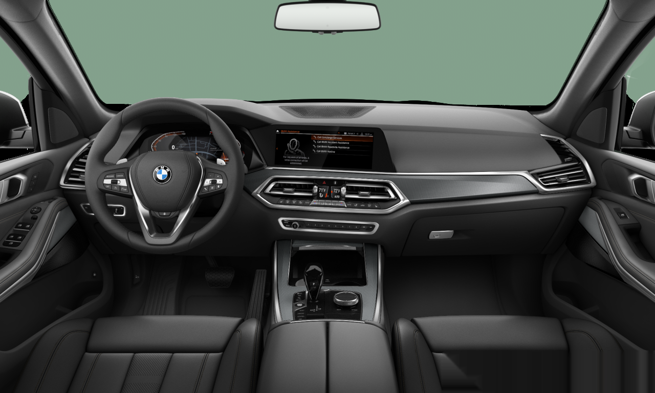 Interior of BMW X5 xDrive40i (G05), VIN 5UXCR6C51KLK80136