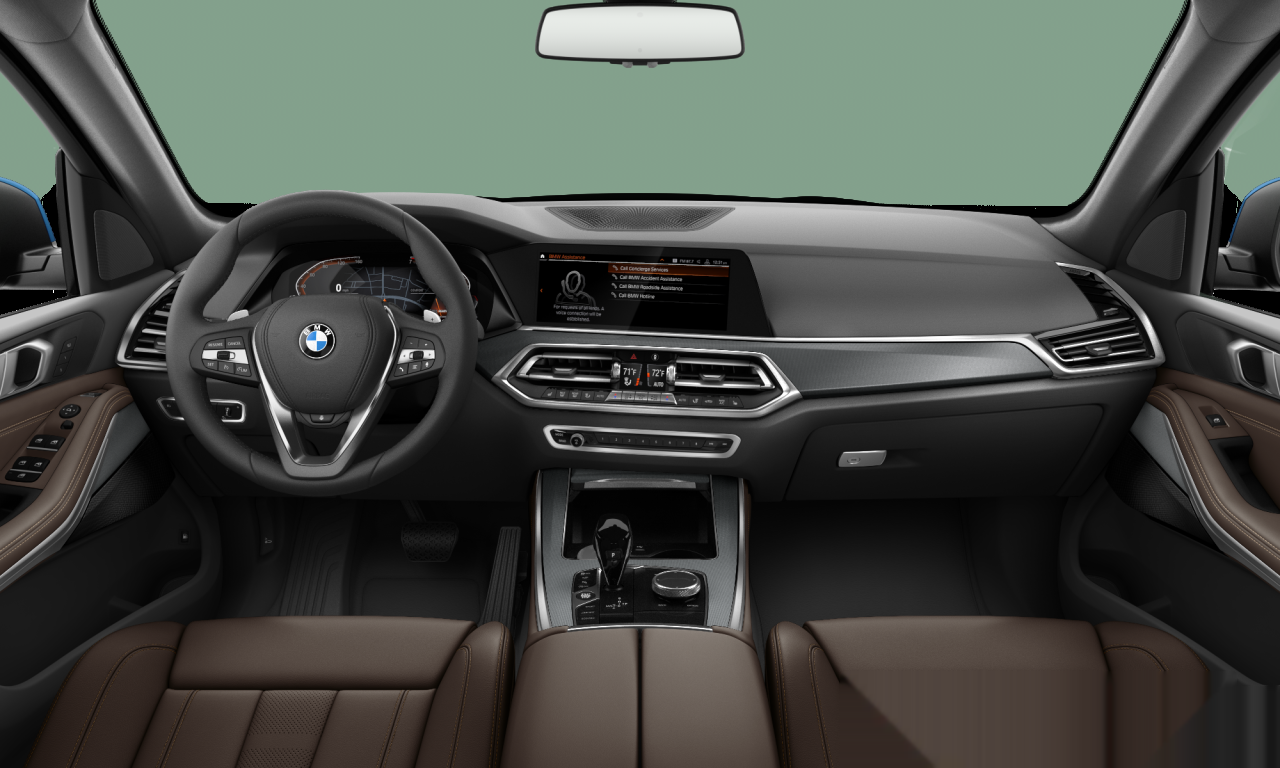 Interior of BMW X5 xDrive40i (G05), VIN 5UXCR6C51KLL03902