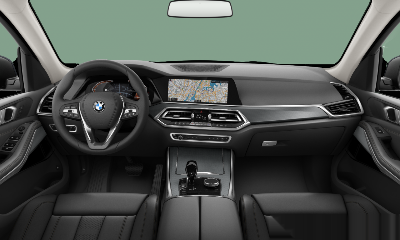 Interior of BMW X5 xDrive40i (G05), VIN 5UXCR6C51KLL11482