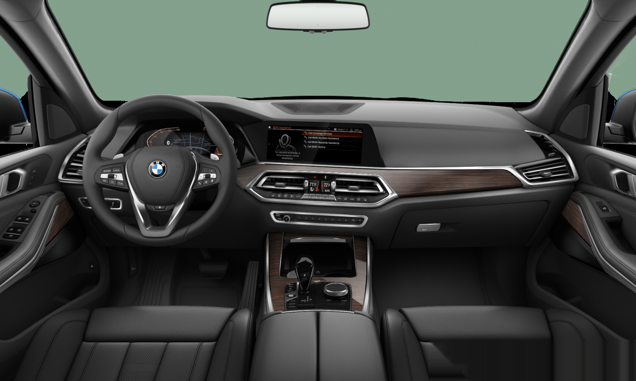 Interior of BMW X5 xDrive40i (G05), VIN 5UXCR6C51KLL35233