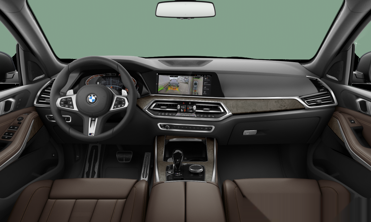 Interior of BMW X5 xDrive40i (G05), VIN 5UXCR6C51KLL36348