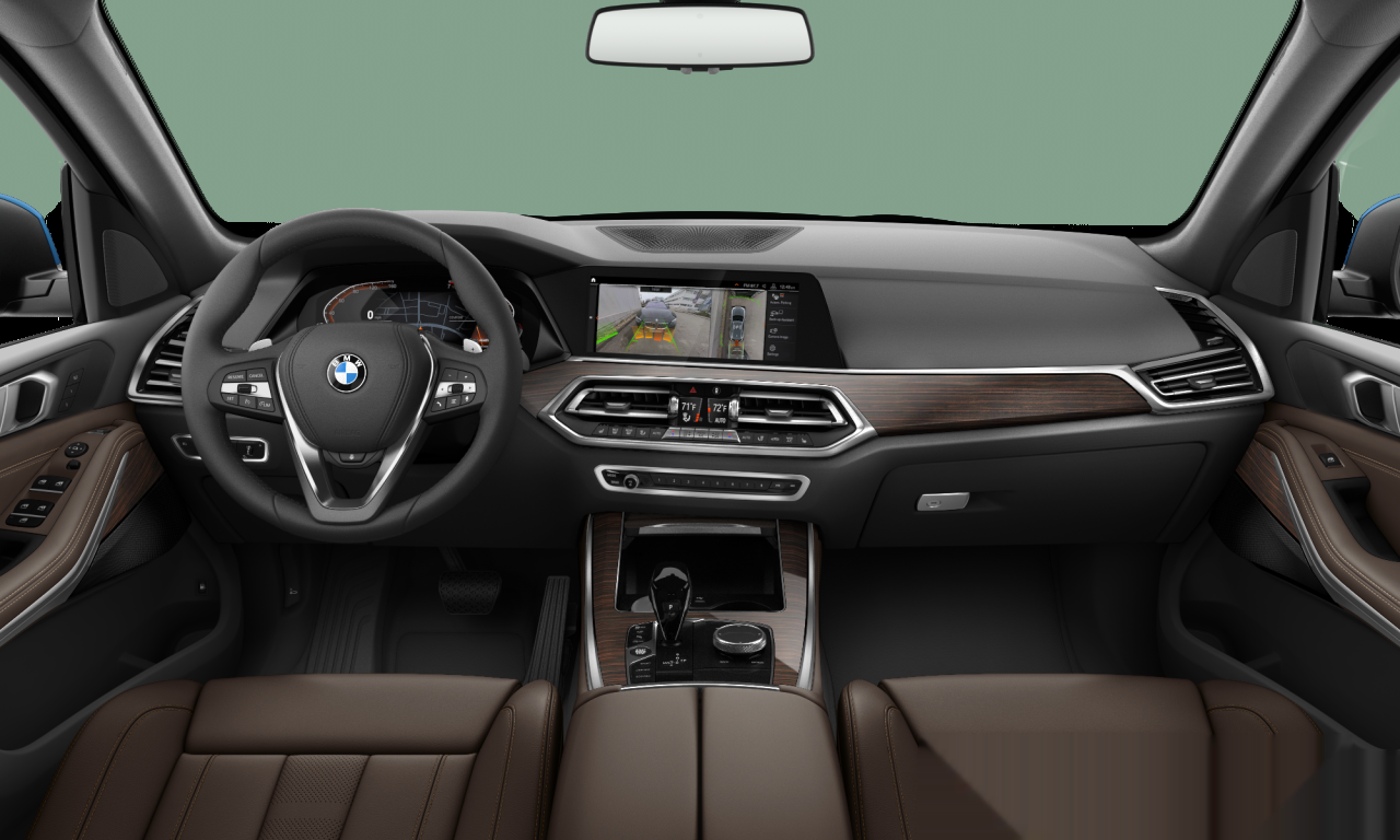 Interior of BMW X5 xDrive40i (G05), VIN 5UXCR6C52KLK80713