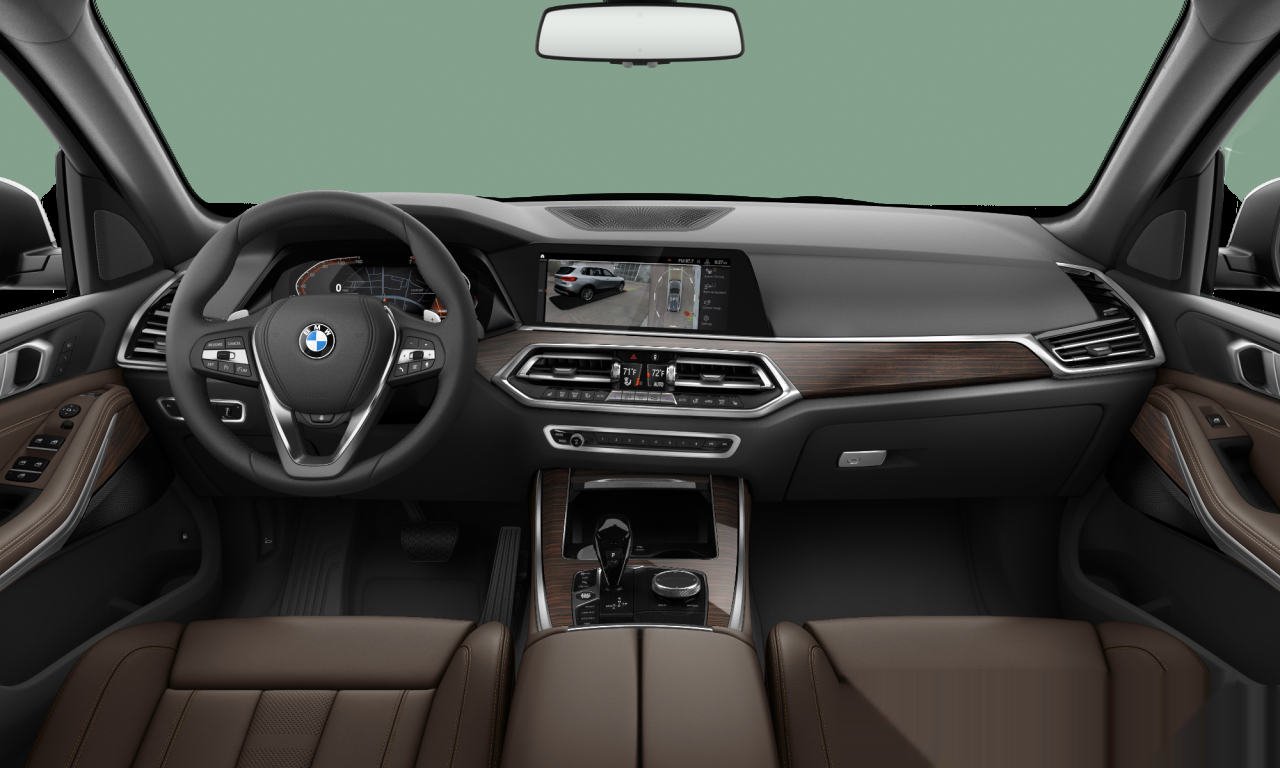 Interior of BMW X5 xDrive40i (G05), VIN 5UXCR6C52KLK81747
