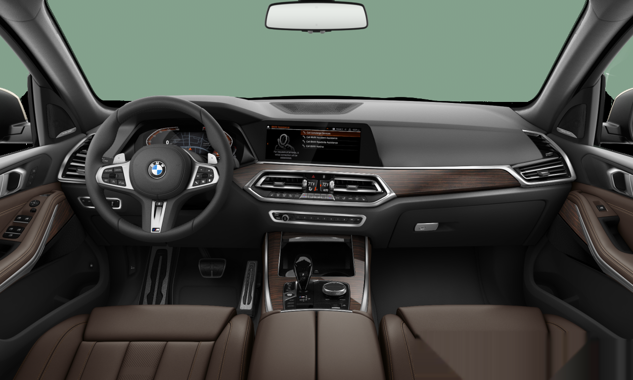 Interior of BMW X5 xDrive40i (G05), VIN 5UXCR6C52KLL25746