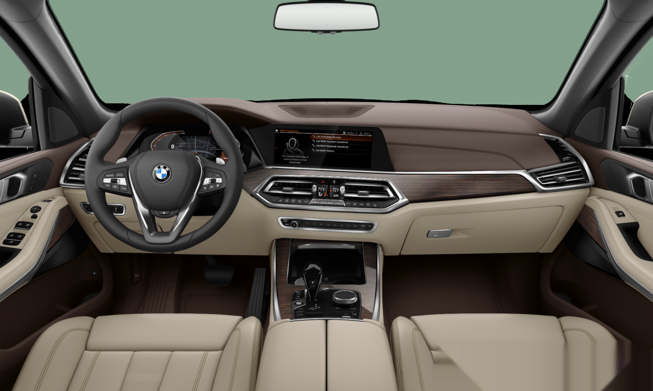 Interior of BMW X5 xDrive40i (G05), VIN 5UXCR6C52KLL34429