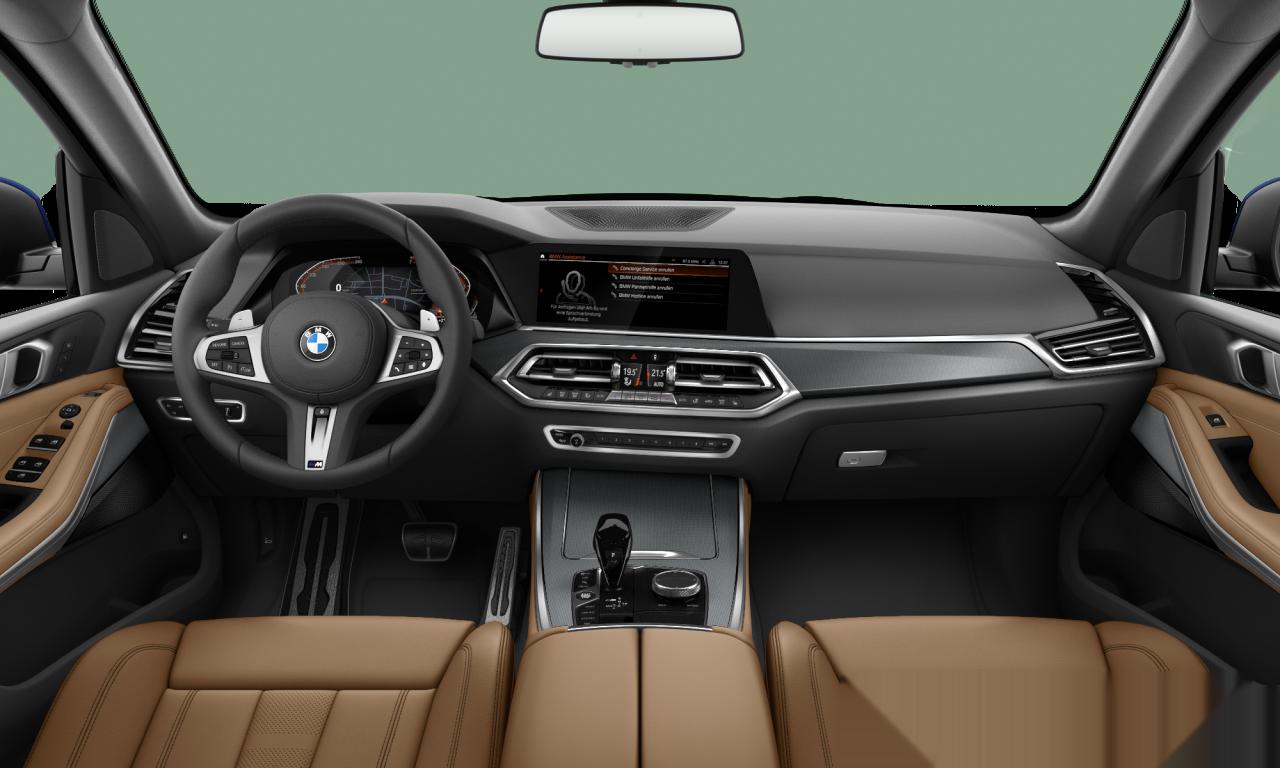 Interior of BMW X5 xDrive40i (G05), VIN 5UXCR6C52KLL61338