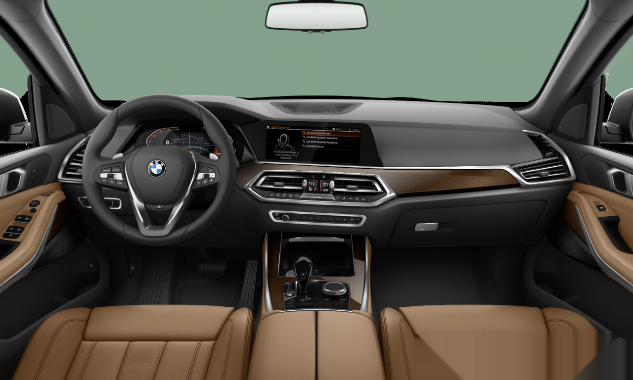 Interior of BMW X5 xDrive40i (G05), VIN 5UXCR6C53KLK82762