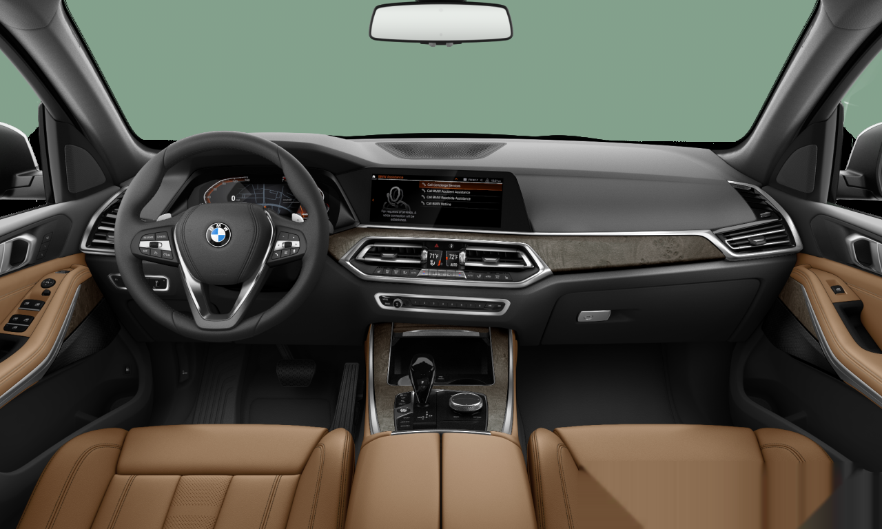 Interior of BMW X5 xDrive40i (G05), VIN 5UXCR6C53KLL51353