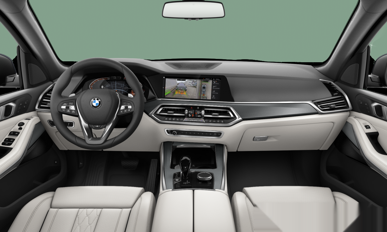 Interior of BMW X5 xDrive40i (G05), VIN 5UXCR6C54KLK83239