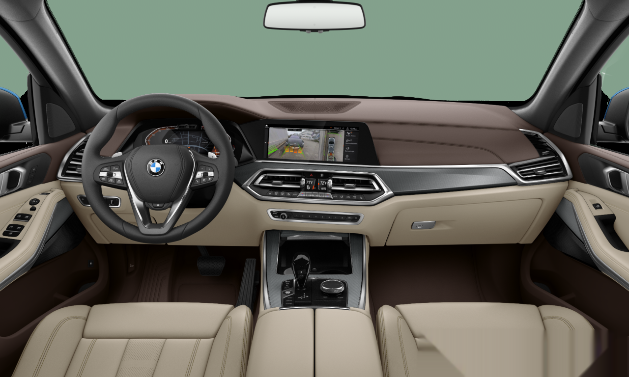 Interior of BMW X5 xDrive40i (G05), VIN 5UXCR6C56KLK81816