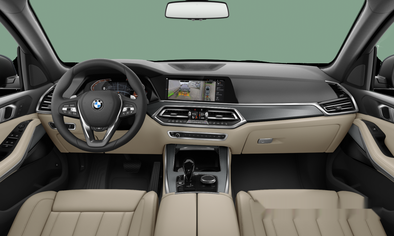 Interior of BMW X5 xDrive40i (G05), VIN 5UXCR6C56KLL01689