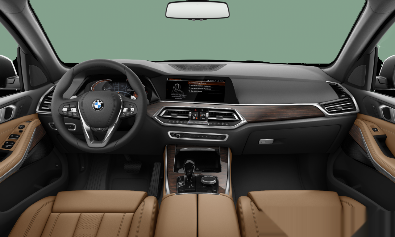 Interior of BMW X5 xDrive40i (G05), VIN 5UXCR6C56KLL04608