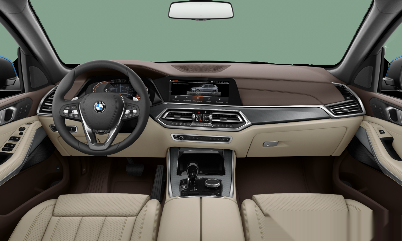 Interior of BMW X5 xDrive40i (G05), VIN 5UXCR6C56KLL11560