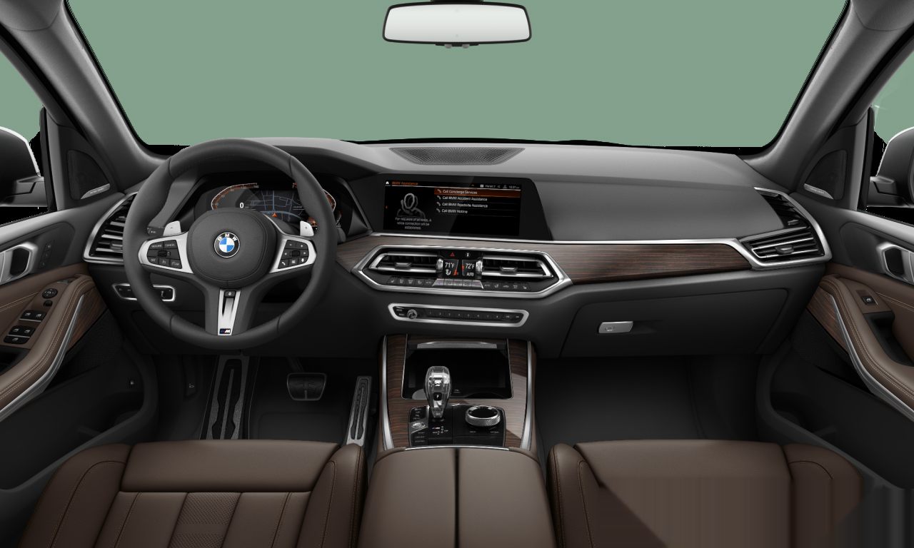Interior of BMW X5 xDrive40i (G05), VIN 5UXCR6C56KLL62430
