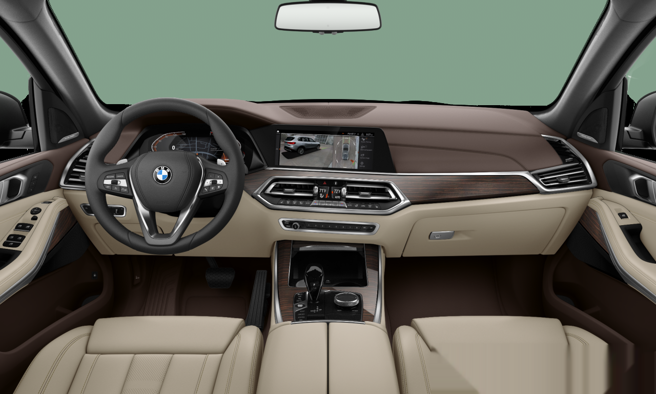 Interior of BMW X5 xDrive40i (G05), VIN 5UXCR6C57KLK86927