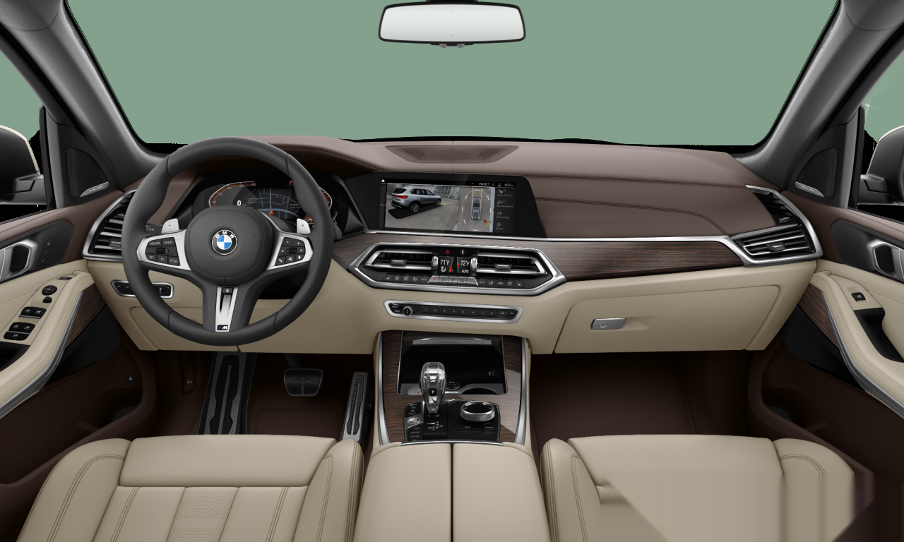 Interior of BMW X5 xDrive40i (G05), VIN 5UXCR6C58KLK83972