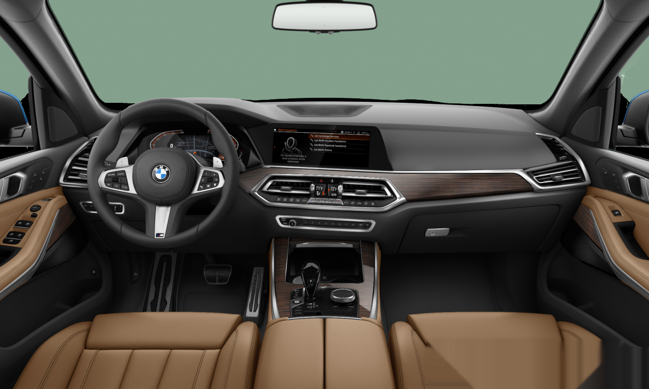 Interior of BMW X5 xDrive40i (G05), VIN 5UXCR6C58KLL21135