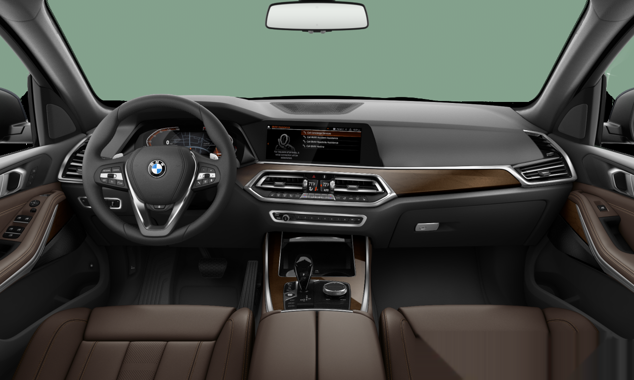 Interior of BMW X5 xDrive40i (G05), VIN 5UXCR6C58KLL61263