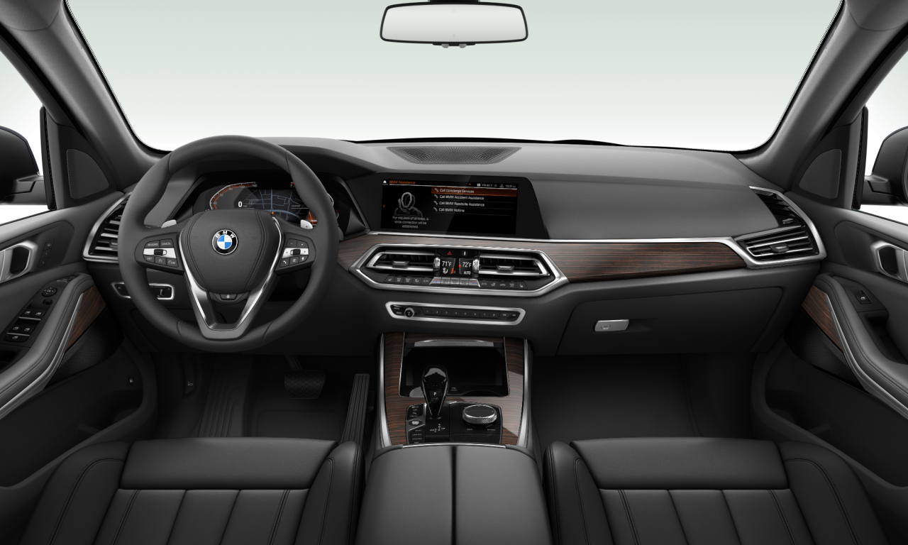Interior of BMW X5 xDrive40i (G05), VIN 5UXCR6C59KLL05140