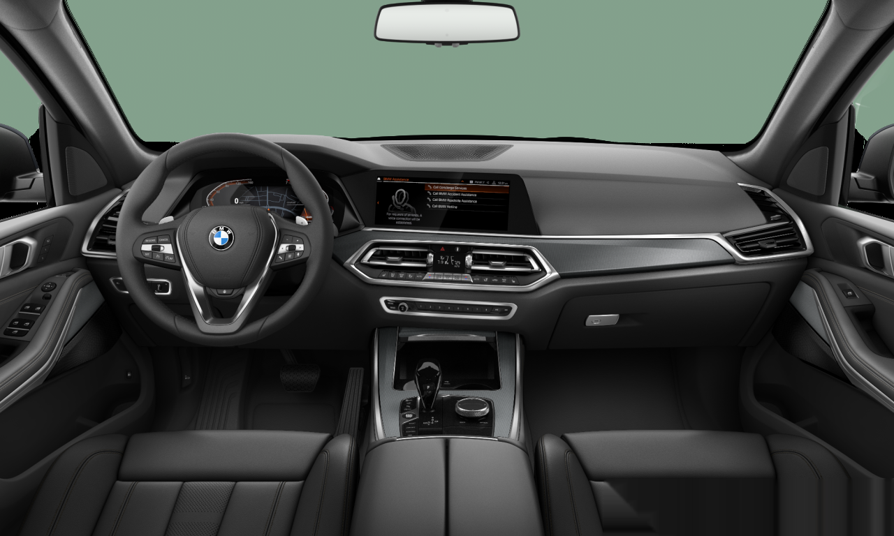 Interior of BMW X5 xDrive40i (G05), VIN 5UXCR6C5XKLK82306