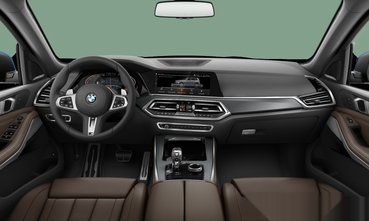 Interior of BMW X5 xDrive40i (G05), VIN 5UXCR6C5XKLK89109