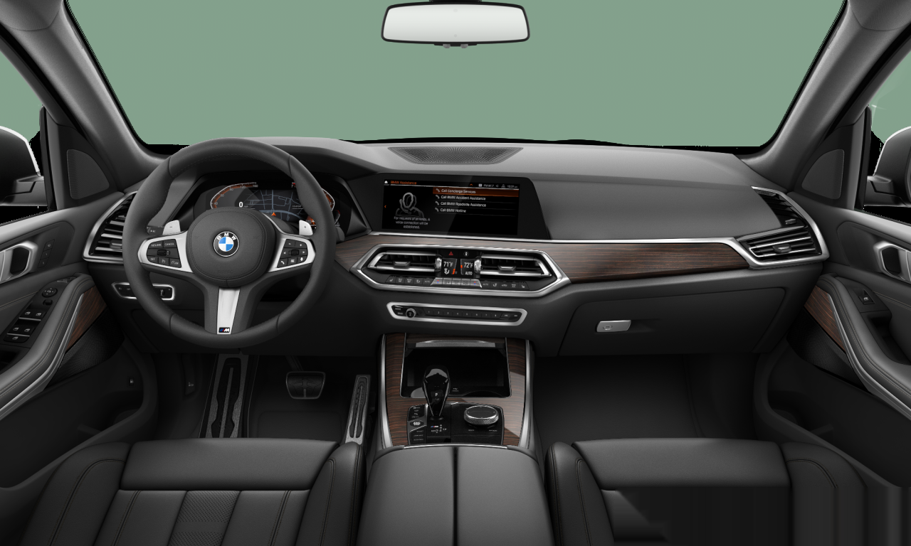 Interior of BMW X5 xDrive40i (G05), VIN 5UXCR6C5XKLK89191