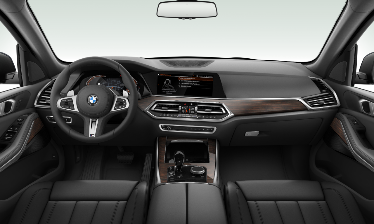 Interior of BMW X5 xDrive40i (G05), VIN 5UXCR6C5XKLL11058